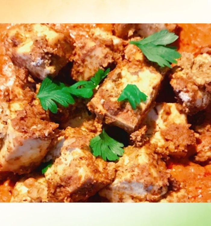 Vegaaninen ”butter” tofu